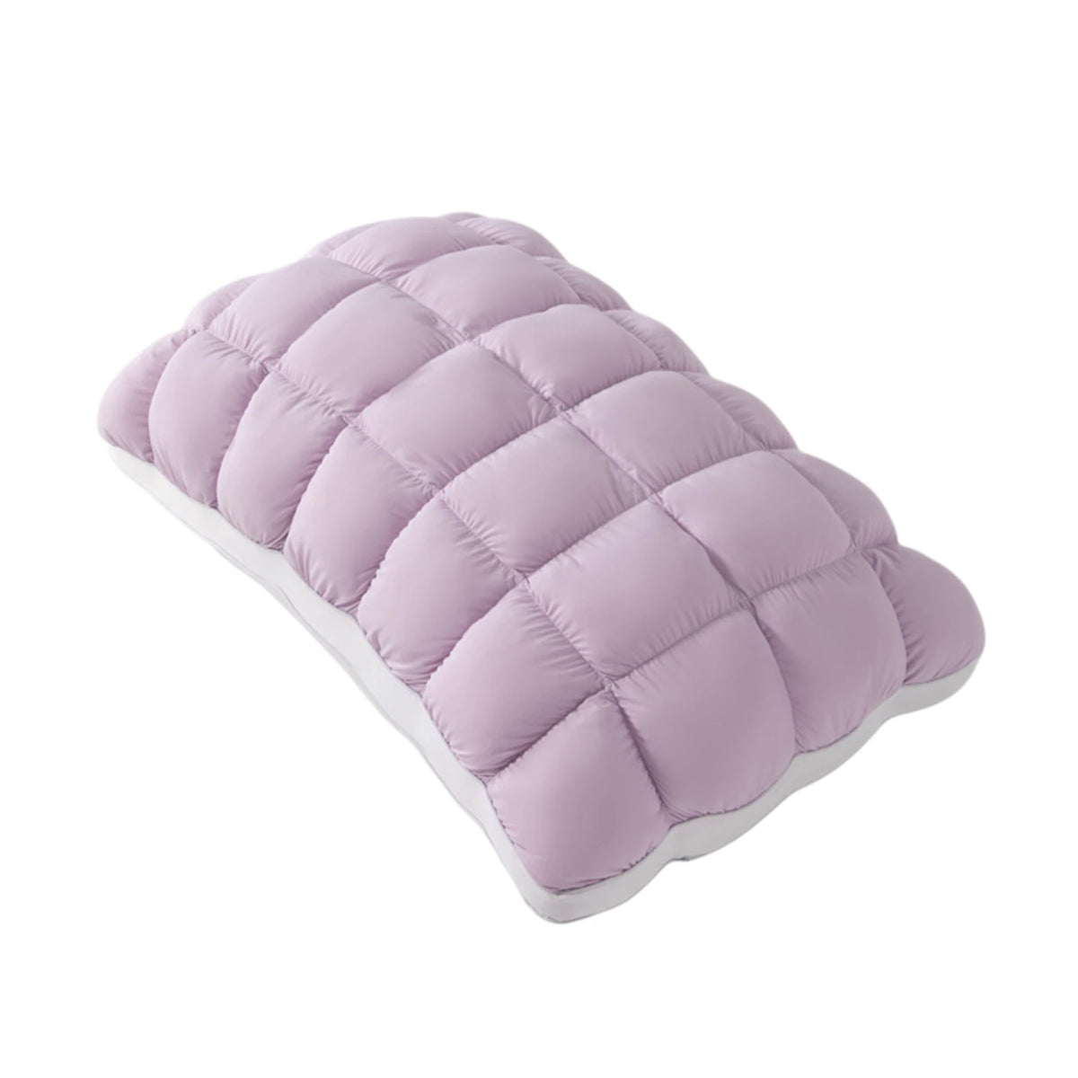 Cooling Bread Shape Pillow High Resilience Polyester Fiber Cervical Support Side Sleep Pillow