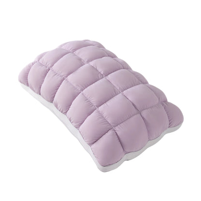 Cooling Bread Shape Pillow High Resilience Polyester Fiber Cervical Support Side Sleep Pillow