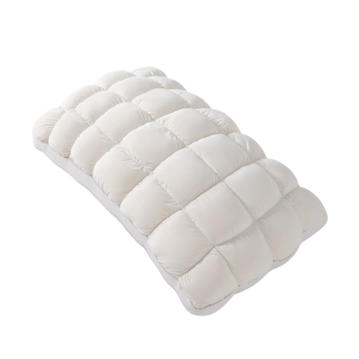 Cooling Bread Shape Pillow High Resilience Polyester Fiber Cervical Support Side Sleep Pillow