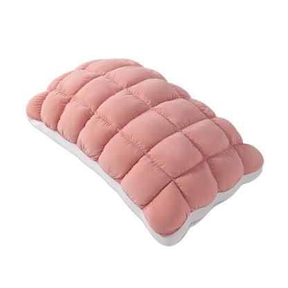 Cooling Bread Shape Pillow High Resilience Polyester Fiber Cervical Support Side Sleep Pillow