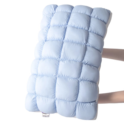 Cooling Bread Shape Pillow High Resilience Polyester Fiber Cervical Support Side Sleep Pillow