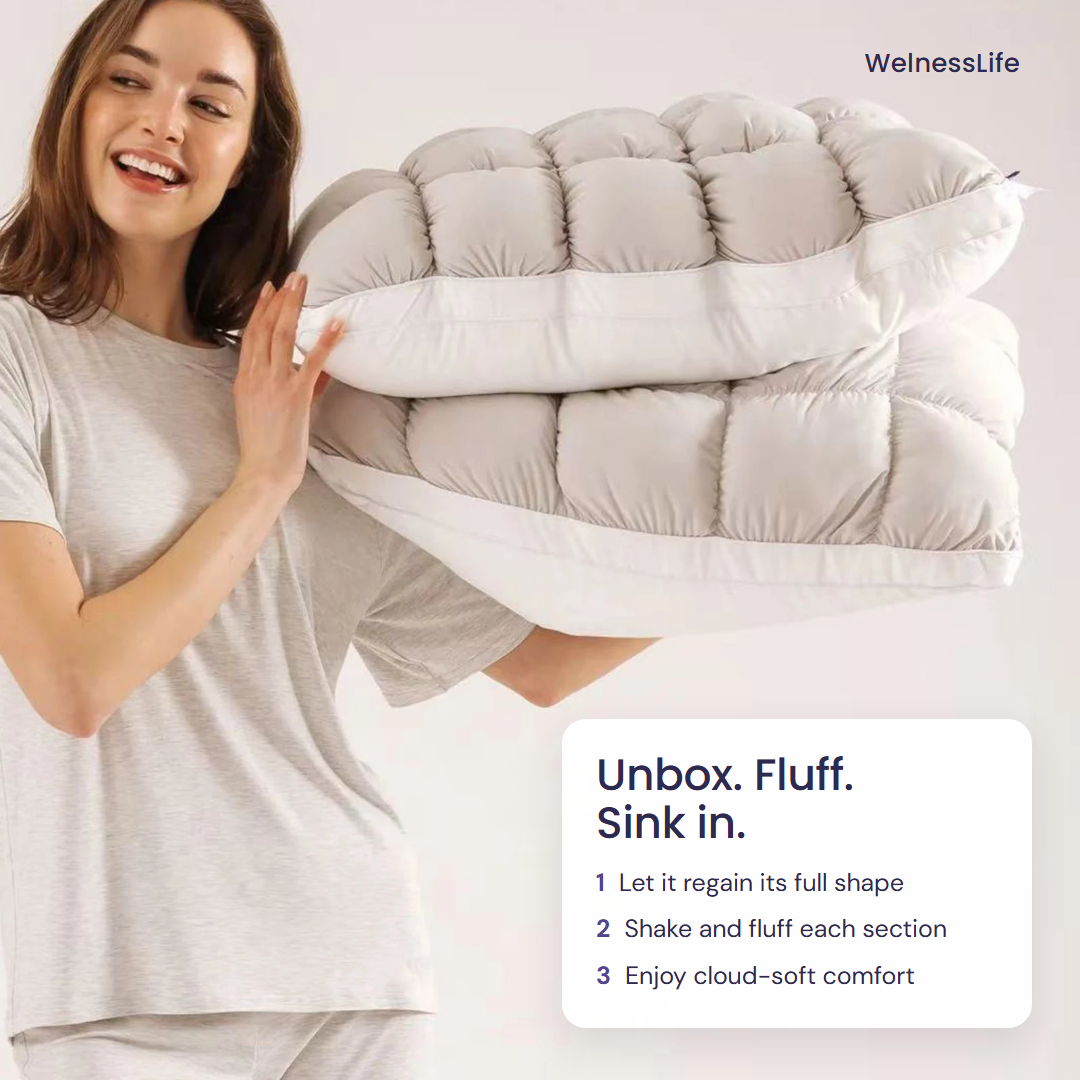 CloudGrid Pillow